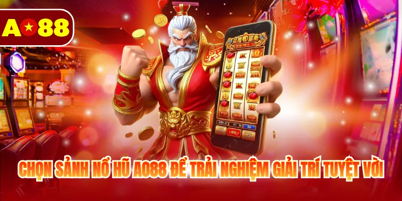 Chọn sảnh nổ hũ AO88 để trải nghiệm giải trí tuyệt vời
