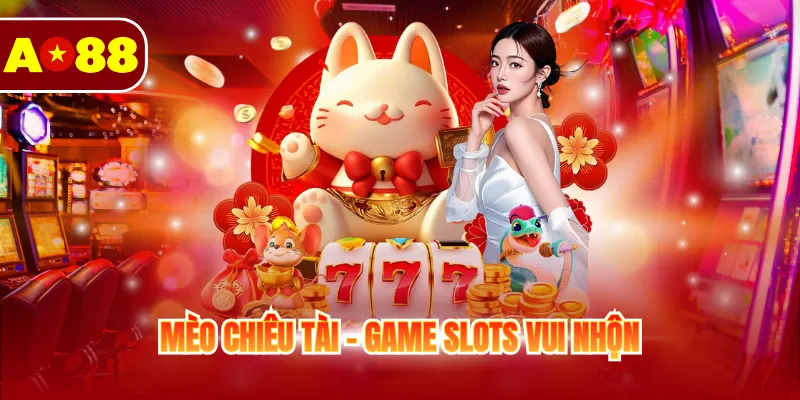 Mèo chiêu tài - Game slots vui nhộn