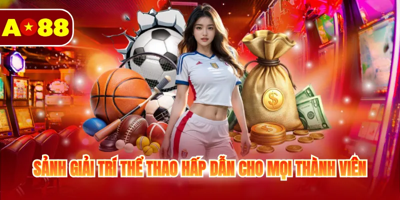 Sảnh giải trí thể thao hấp dẫn cho mọi thành viên