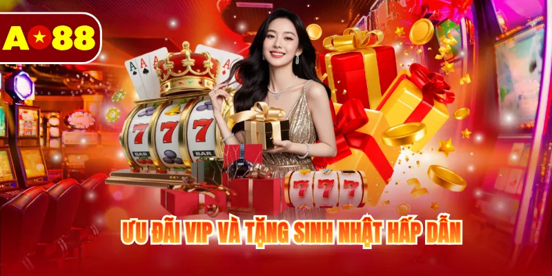 Ưu đãi VIP và tặng sinh nhật hấp dẫn